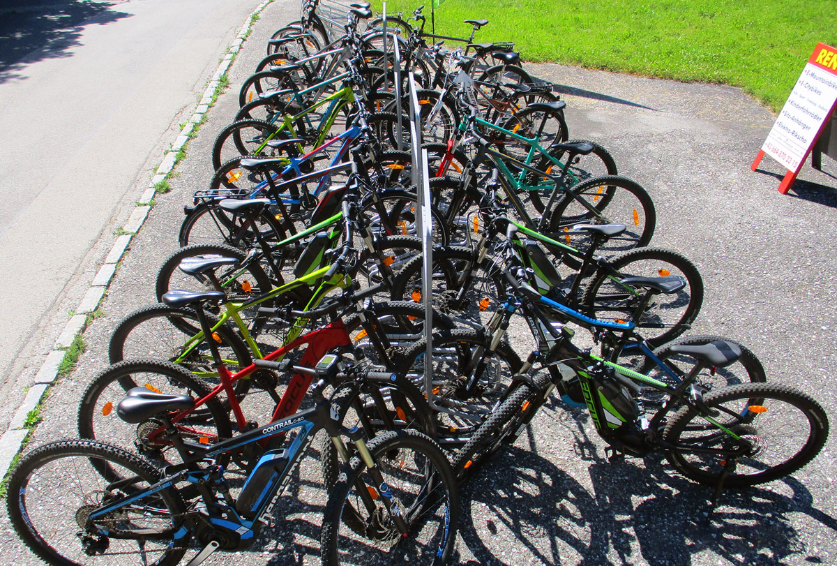 Fahrradverleih in Bodensdorf am Ossiacher See